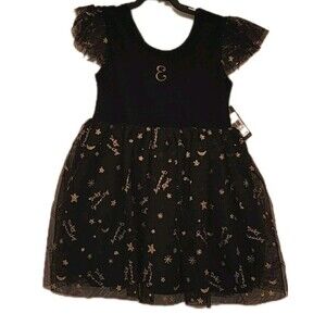 Modern Moments Wicked Dress Black & Gold 5T